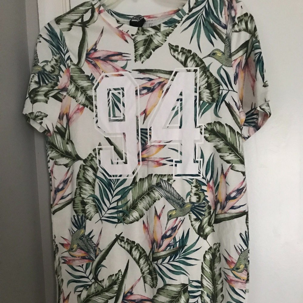 Floral Midi Shirt Dress